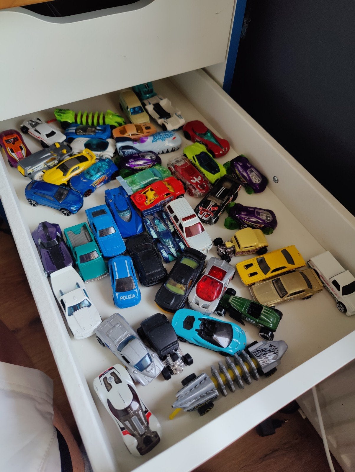 Hot Wheels lade vol mooie autos, Ophalen of Verzenden, Zo goed als nieuw