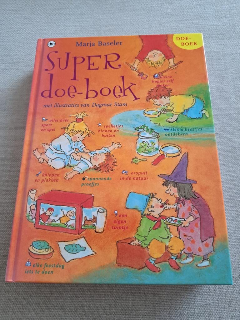Super Doe-boek: Knutselen, Spelletjes & Meer voor Kinderen, Marja Baseler, Ophalen of Verzenden, Zo goed als nieuw, Scrapbooking en Knutselen
