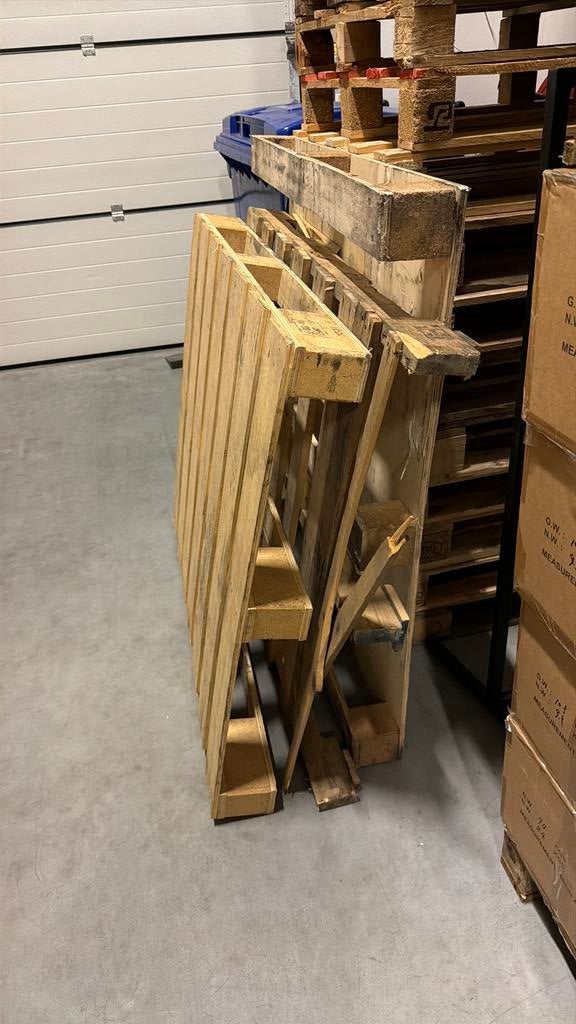 Pallets, Doe-het-zelf en Verbouw, Hout en Planken, Ophalen of Verzenden, Zo goed als nieuw, Pallet, Minder dan 200 cm