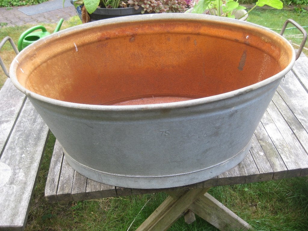 zinken teil, Ophalen, Gebruikt, Metaal, 30 tot 60 cm