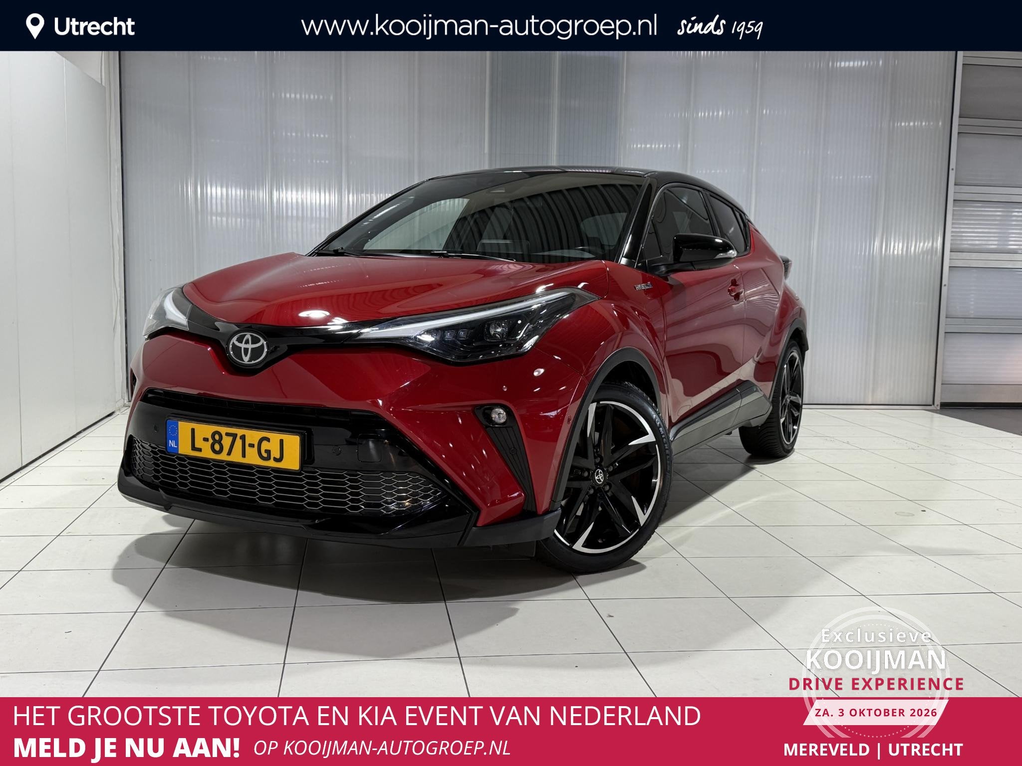 Toyota C-HR 2.0 Hybrid GR-Sport Elektrisch verstelbare bestu