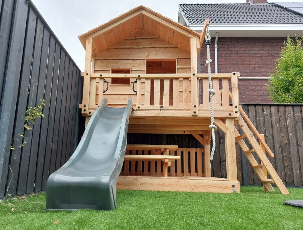 BOOMHUT PALEIS speeltoren speelhuis klimtoren speeltoestel, Kinderen en Baby's, Ophalen, Nieuw, Schommel, Aanbouwonderdeel