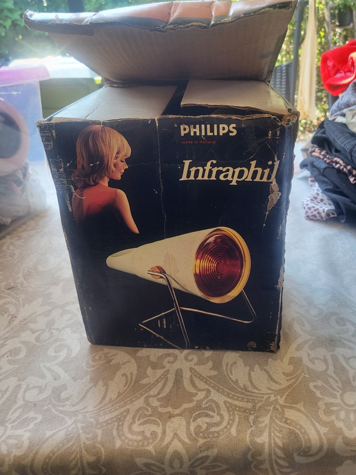 phillips rode lamp, Ophalen, Zo goed als nieuw, E27 (groot)