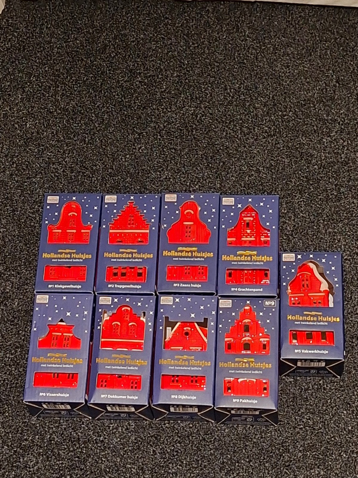 postcodeloterij huisjes 1tot9, Ophalen, Nieuw