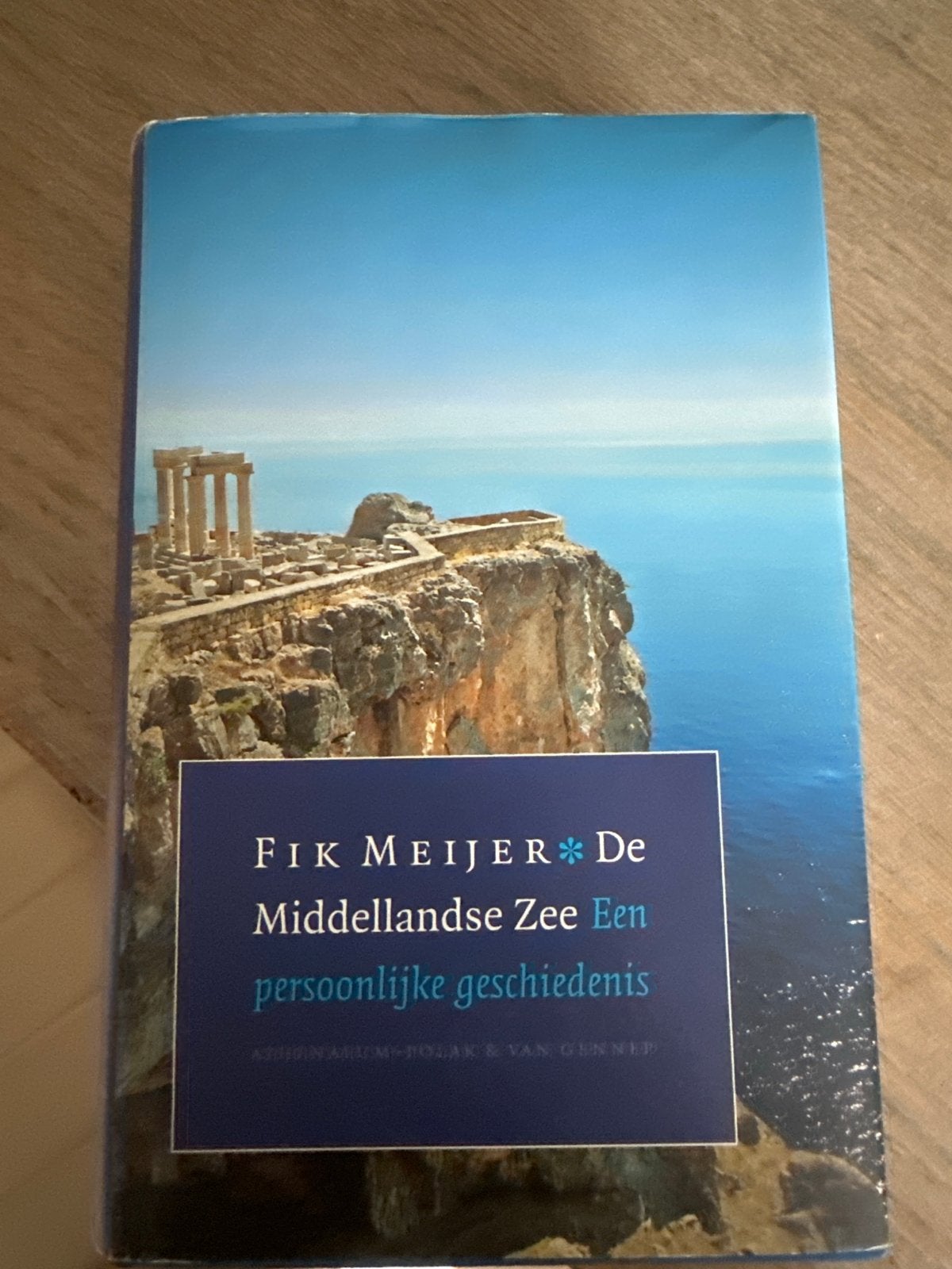 Fik Meijer - De Middellandse Zee: Een persoonlijke geschiede, Ophalen, 20e eeuw of later, Zo goed als nieuw, Europa