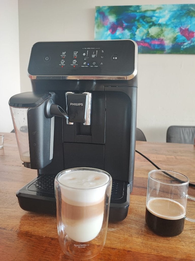 Philips EP2230 Espressomachine Koffiezetapparaat, Witgoed en Apparatuur, Koffiezetapparaten, Gebruikt, 10 kopjes of meer, Ophalen of Verzenden