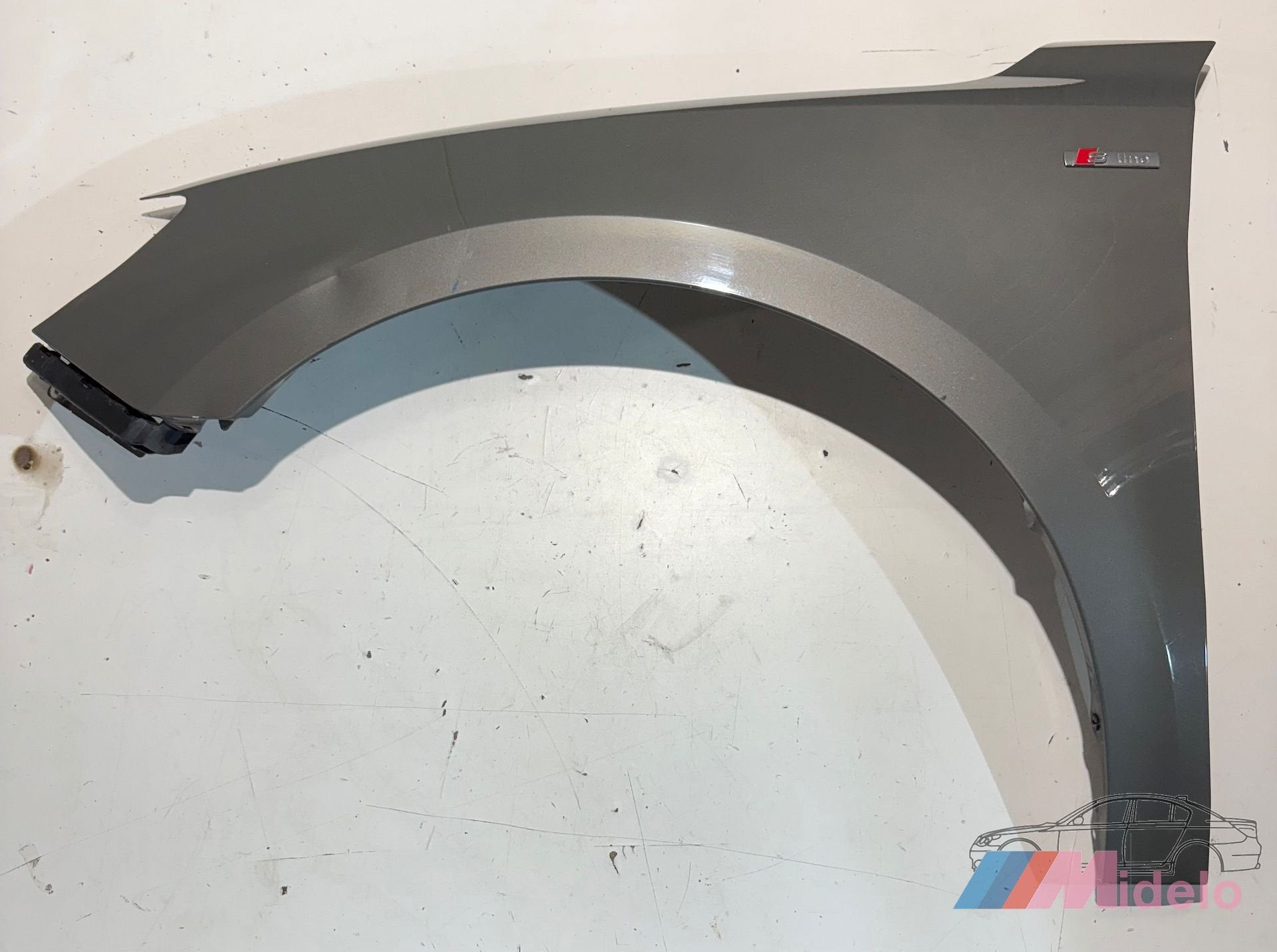 AUDI A1 (GBA) SPATBORD LINKS S LINE LX7G, Gebruikt, -, -, Spatbord
