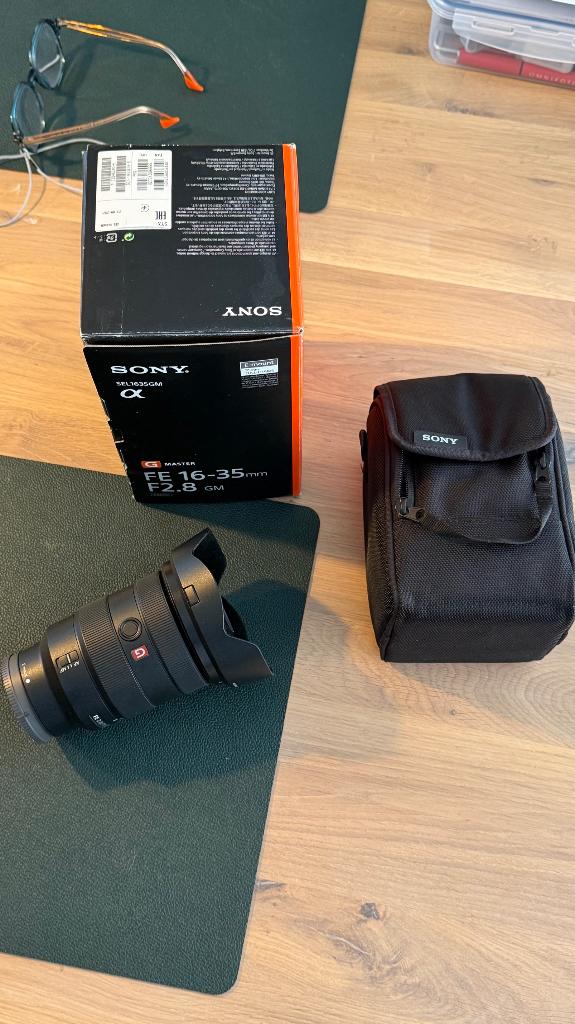 Sony FE 16-35mm F2.8 GM, Ophalen of Verzenden, Zo goed als nieuw, Groothoeklens, Zoom