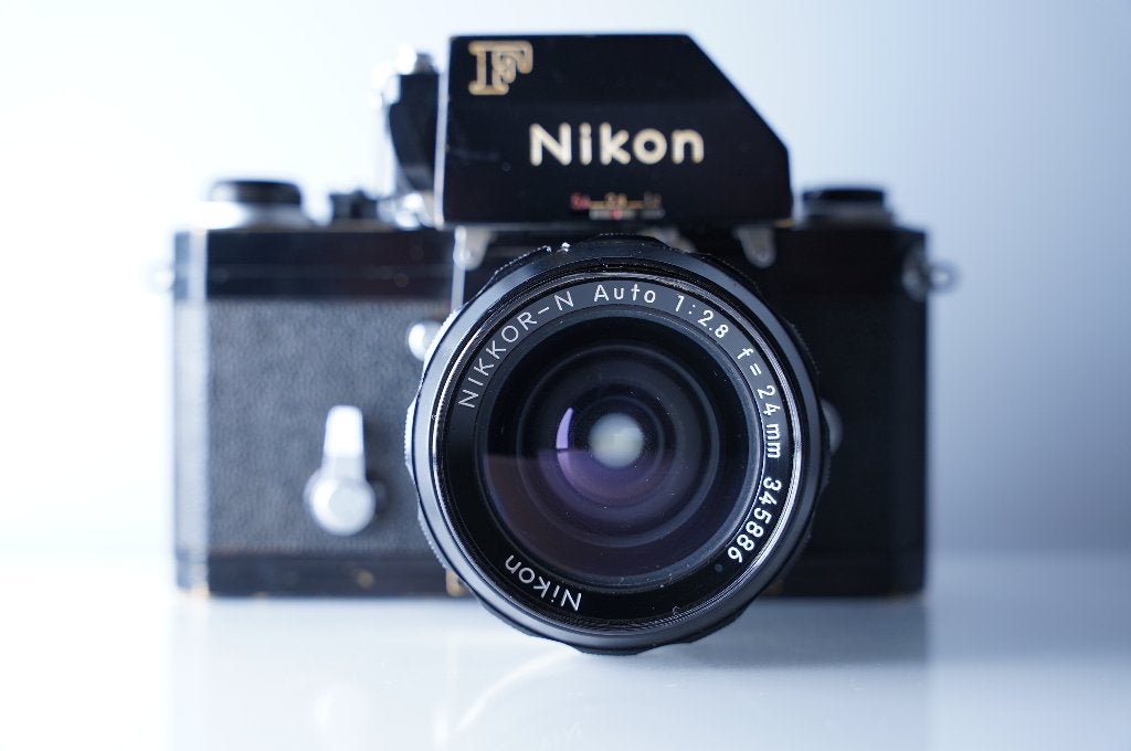 Vintage Nikon F photomic ftn Camera + 24mm nikkor lens, Audio, Tv en Foto, Fotocamera's Analoog, Gebruikt, Spiegelreflex, Nikon