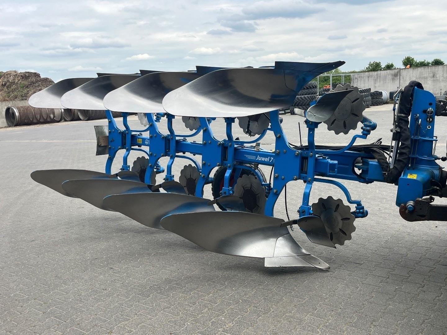 Lemken 4-schaar ploeg WG4817, Grondbewerking