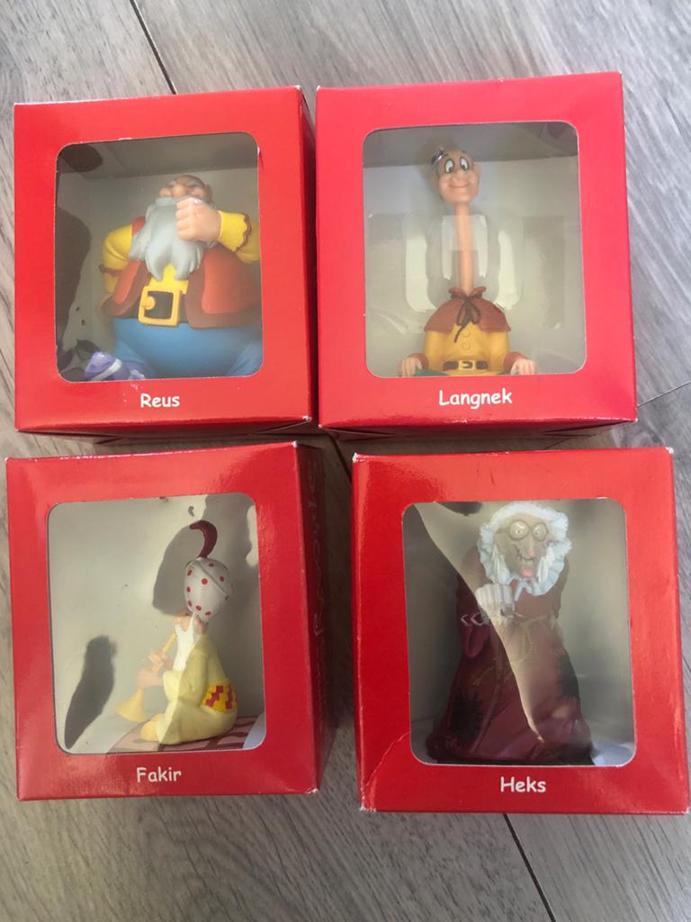 4 efteling figuren, Ophalen of Verzenden, Zo goed als nieuw, Beeldje of Poppetje
