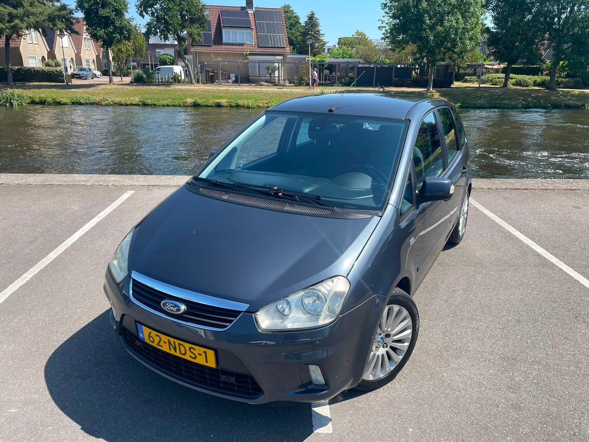 Ford C-Max 1.8-16V Limited TREKHAAK I HOGE INSTAP I NAP, Auto's, Ford, Voorwielaandrijving, Gebruikt, 4 cilinders, Handgeschakeld