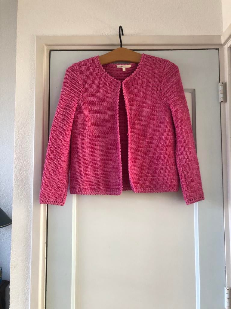 Maje felroze jasje maat 1, Ophalen of Verzenden, Zo goed als nieuw, Maat 34 (XS) of kleiner, Roze