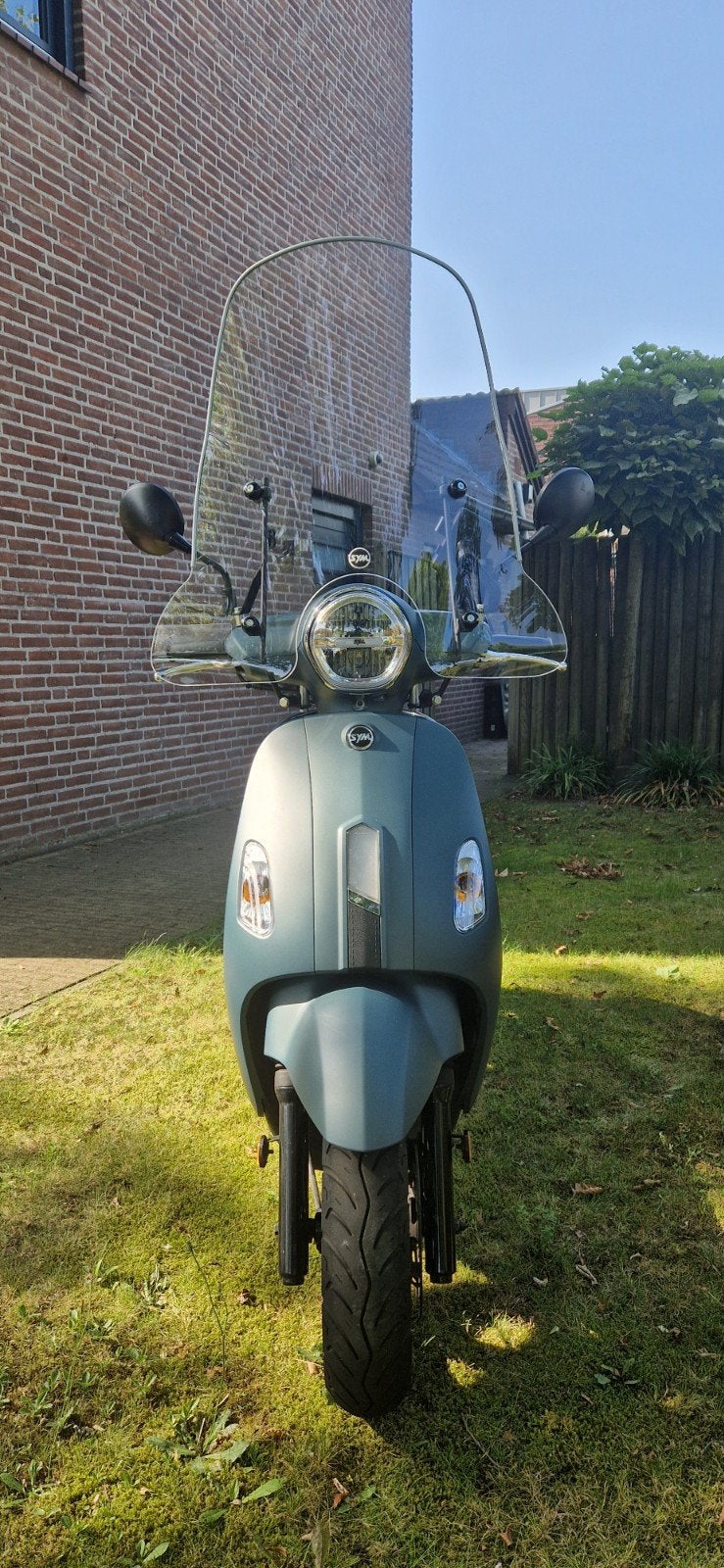 Sym Fiddle 4  mat groen zo goed als nieuw 08/23, Ophalen, SYM, Zo goed als nieuw, Benzine