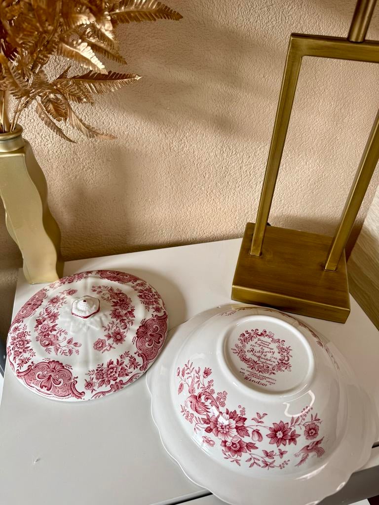 Vintage Ridgway serveerschaal Staffordshire England 1972, Ophalen of Verzenden
