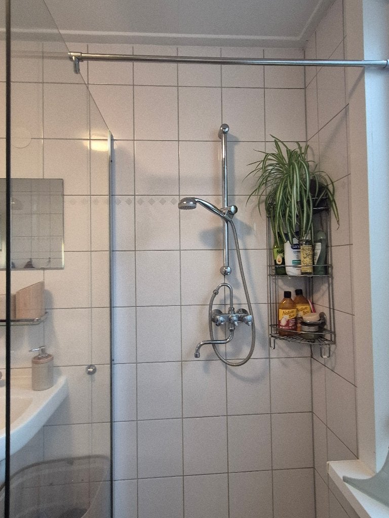 Douchewand 80 bij 200 cm, Doe-het-zelf en Verbouw, Ophalen, Zo goed als nieuw, Glas, Douche