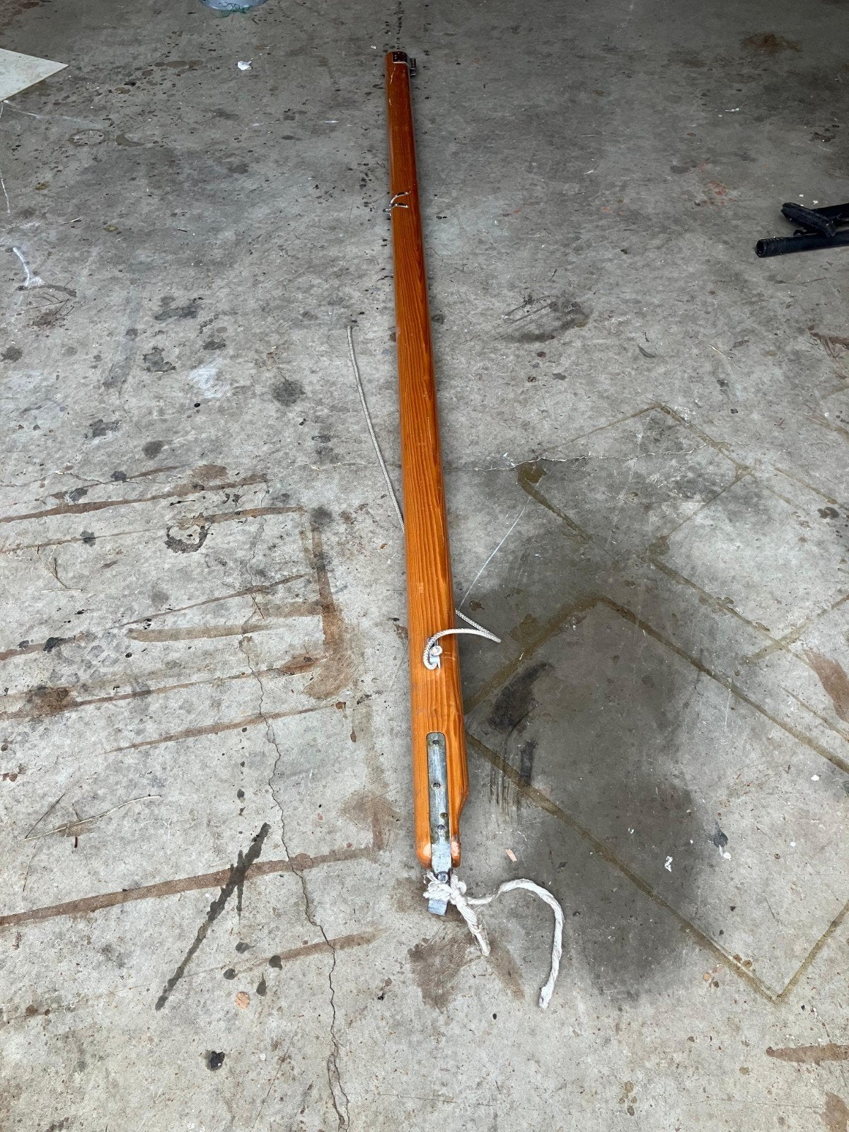 Nieuwe Oregon Pine Giek 260cm met groef en beslag, Watersport en Boten, Ophalen