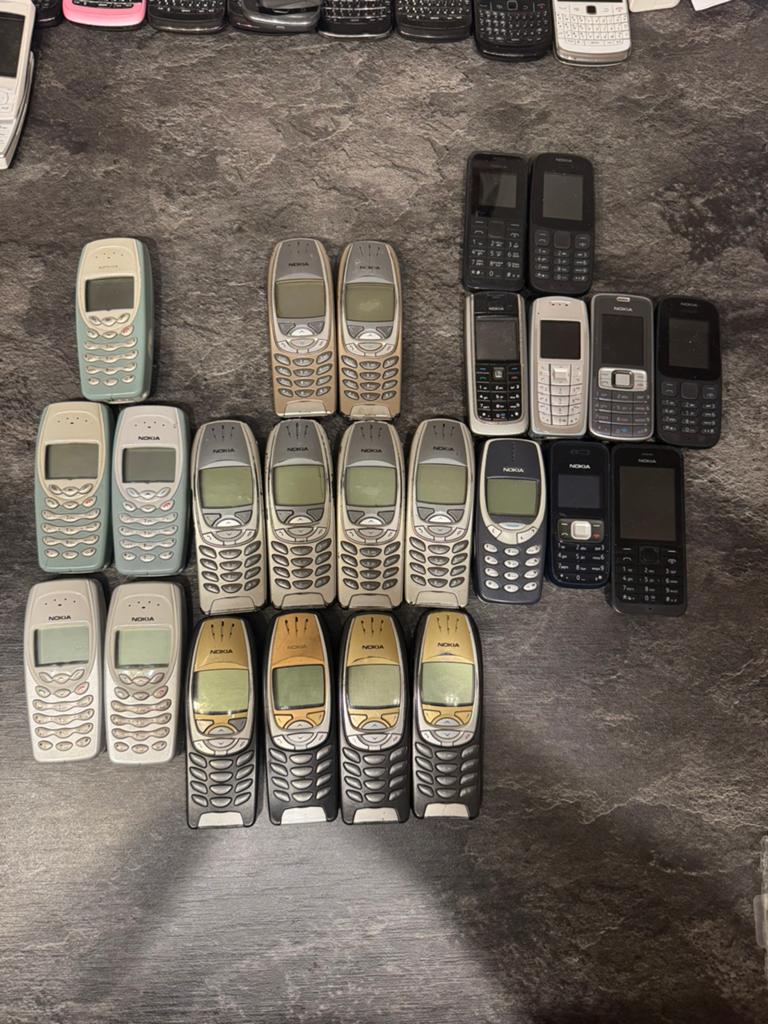 Partij Nokia 6310, 3310, 3410, Telecommunicatie, Mobiele telefoons | Nokia, Ophalen of Verzenden, Gebruikt