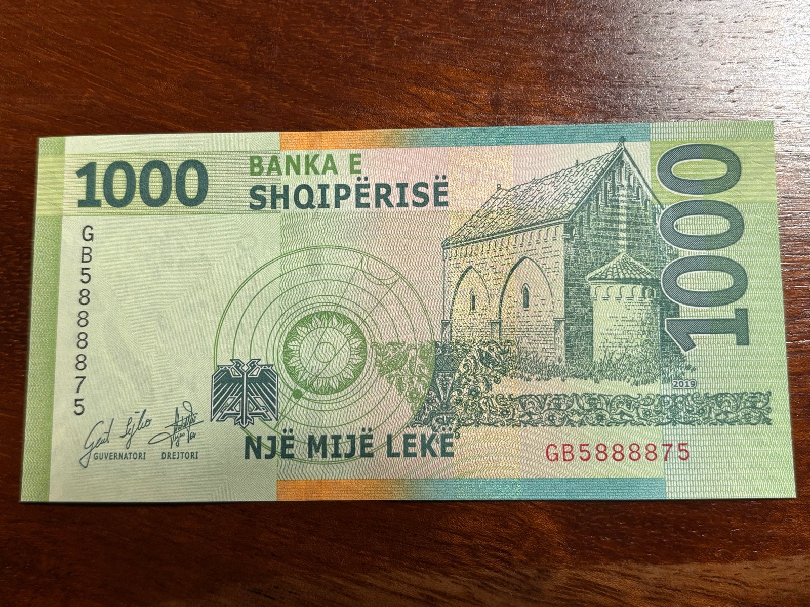 Albanië 1000 Lek biljet 2019 UNC, Postzegels en Munten, Bankbiljetten | Afrika, Los biljet, Overige landen, Ophalen of Verzenden