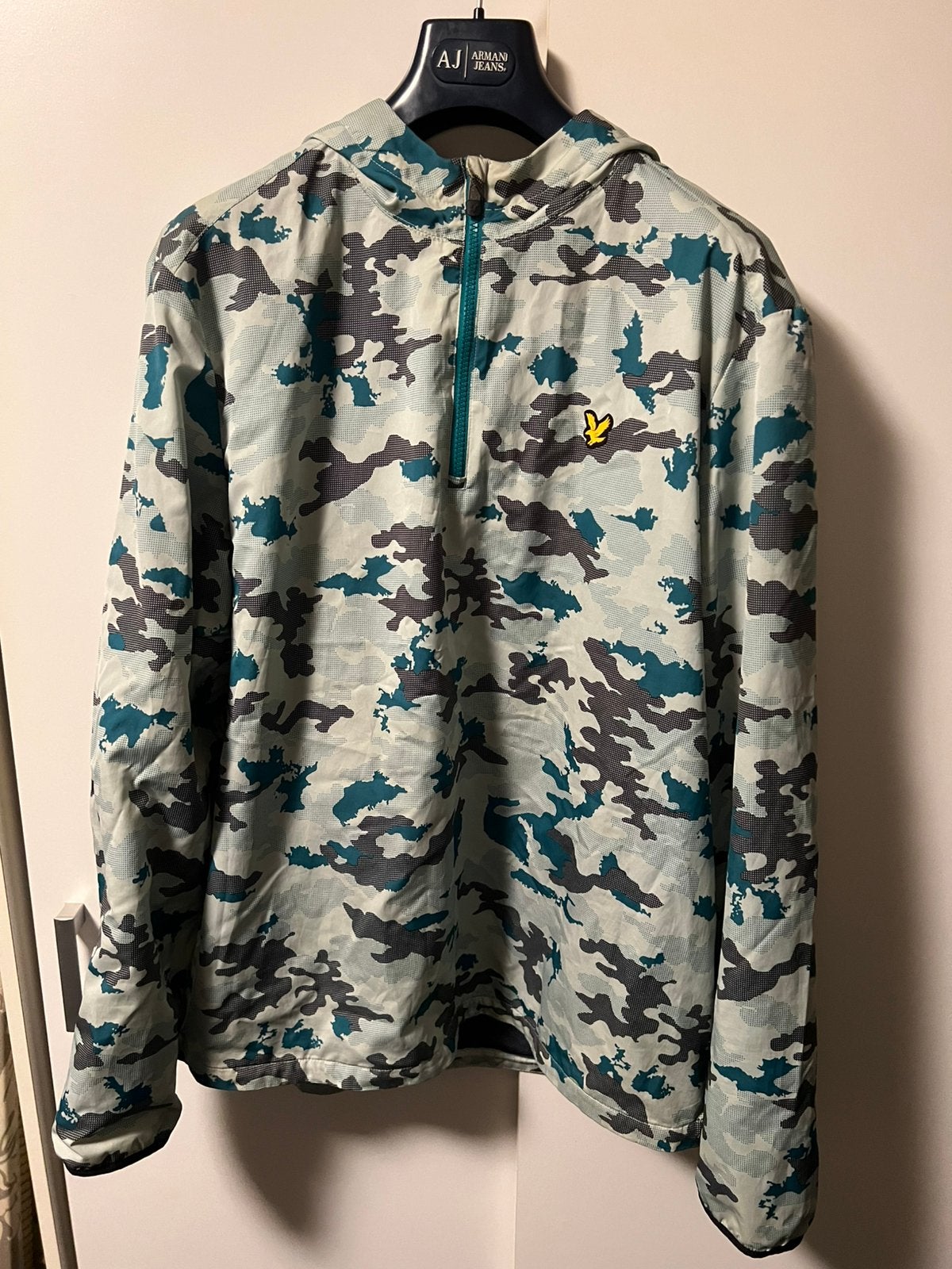 Lyle & Scott Anorak Camouflage Maat L, Maat 52/54 (L), Ophalen of Verzenden, Zo goed als nieuw, Lyle & Scott