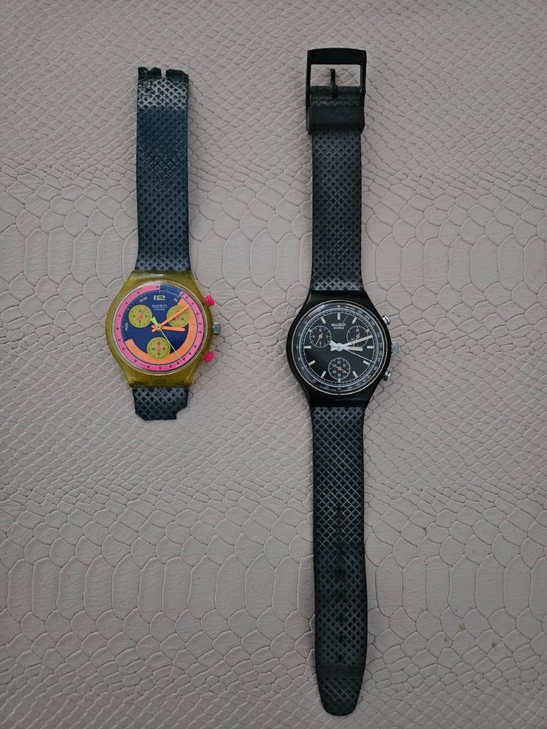 Swatch  horloges oud, Ophalen, Gebruikt