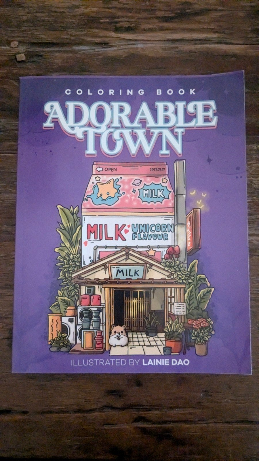 Kleurboek Adorable Town Lainie Dao, Ophalen, Nieuw