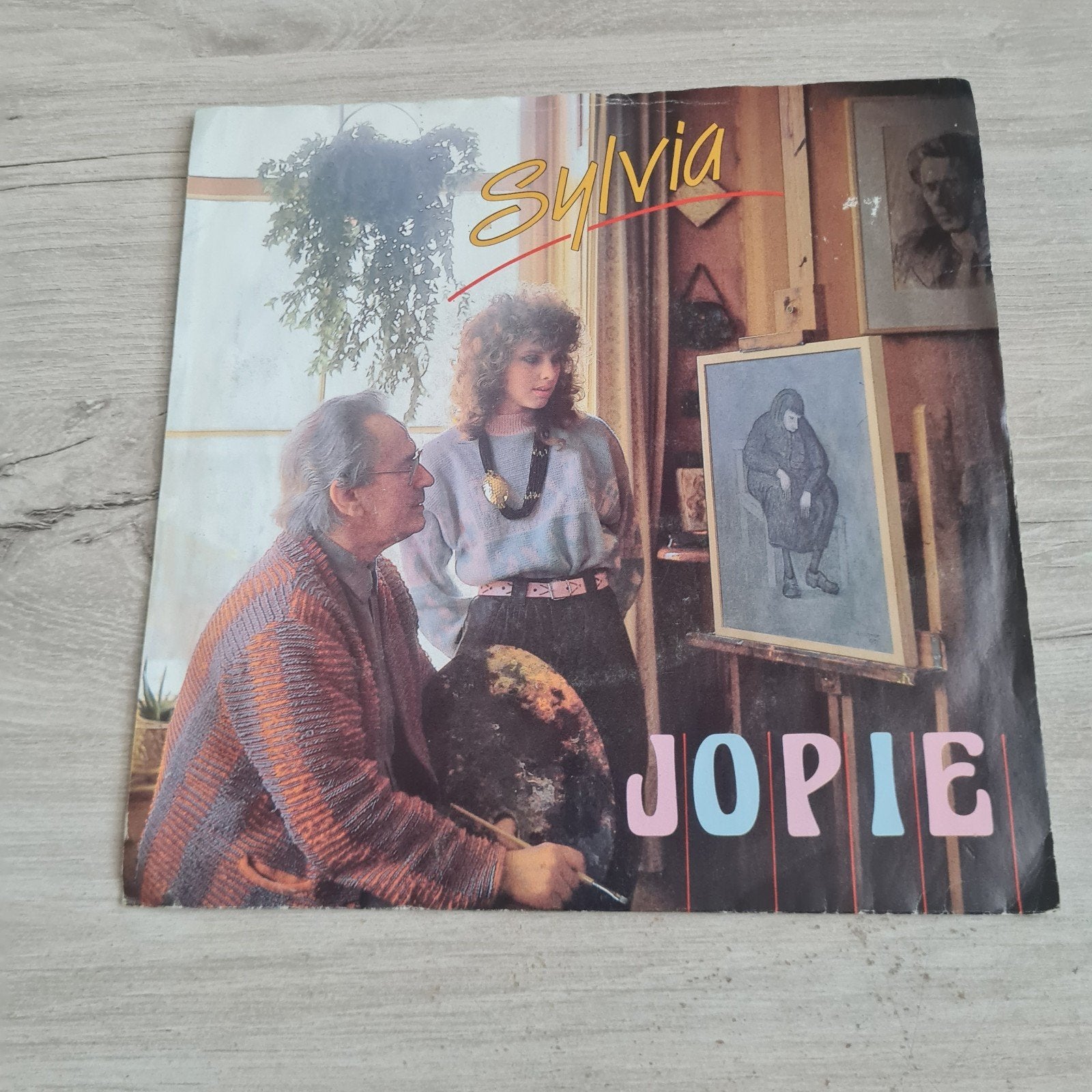 Sylvia met Jopie Huisman - Jopie (7 inch vinyl single), Gebruikt, 7 inch, EP, Nederlandstalig