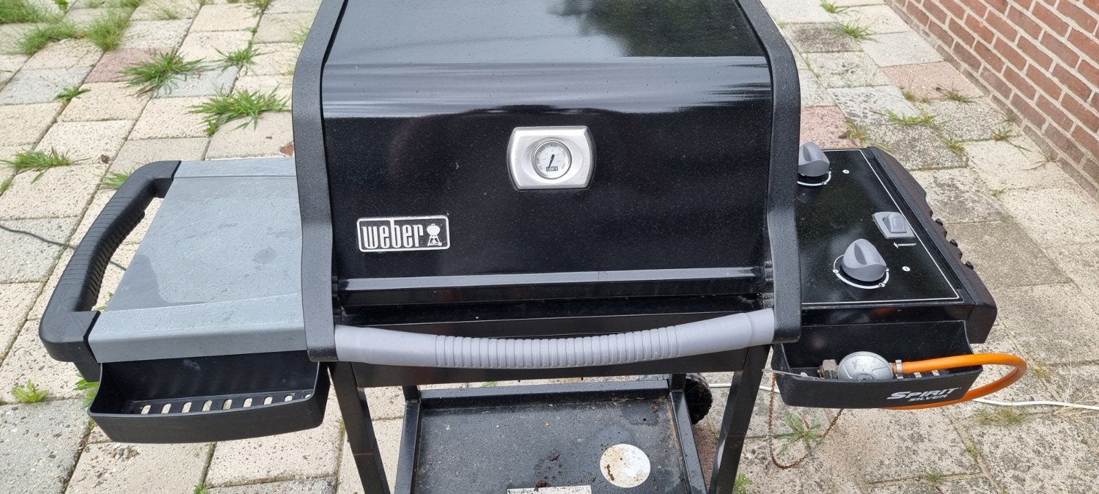 Weber gas Barbecue met 2 volle gasflessen, Tuin en Terras, Ophalen, Gebruikt, Weber