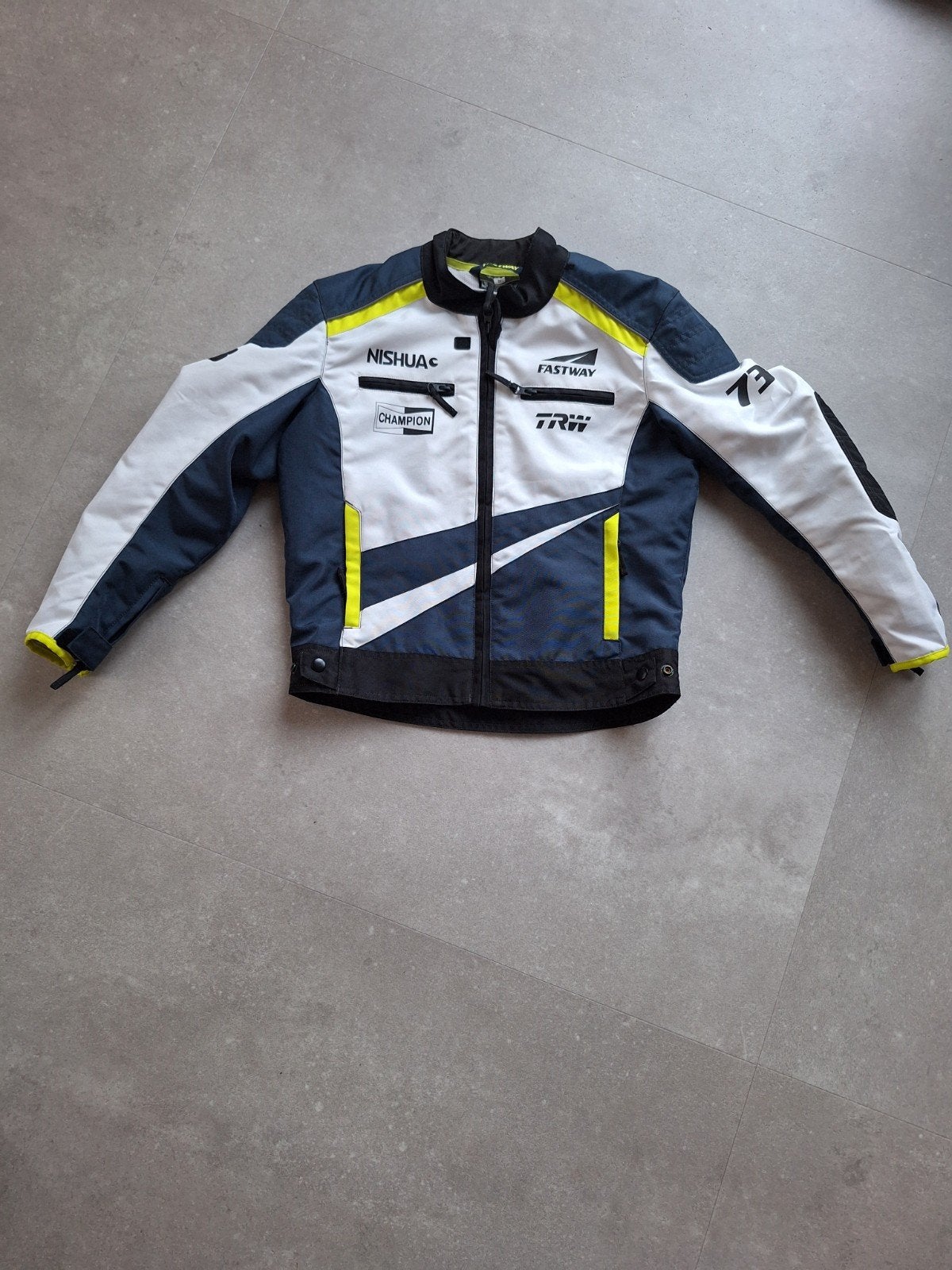 Fastway Kinder Motorjas Maat S (140-146) - Zo goed als nieuw, Motoren, Kleding | Motorkleding, Ophalen, Tweedehands
