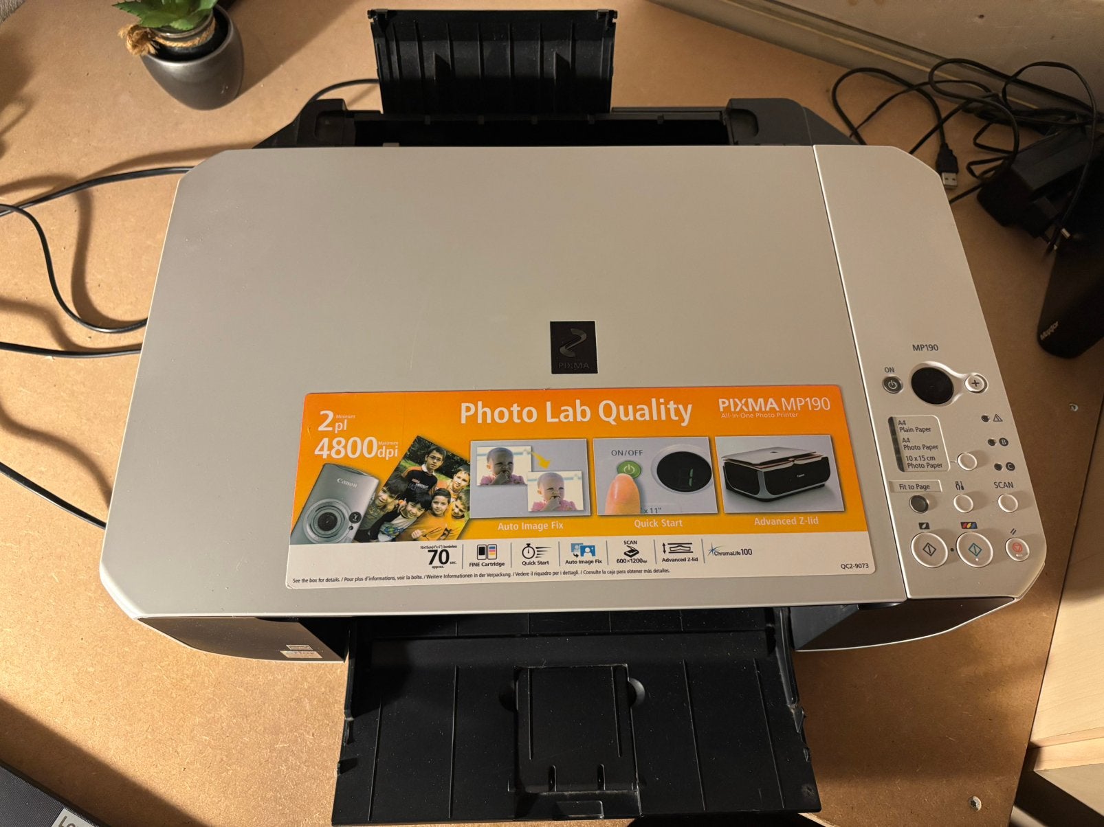 Canon mp190 kleurenprinter all in one, Ophalen of Verzenden, Gebruikt, All-in-one