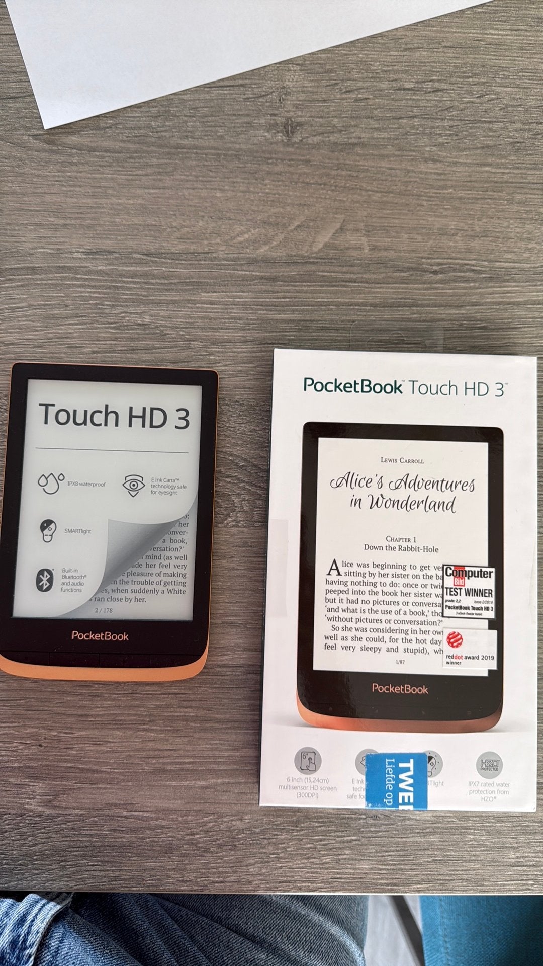 Pocketbook Touch HD 3 e-reader, Computers en Software, E-readers, Ophalen of Verzenden, Zo goed als nieuw