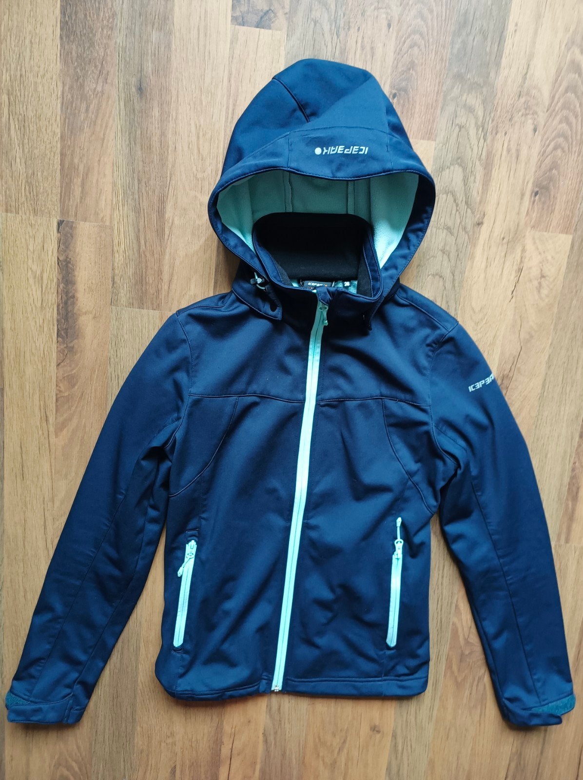 Icepeak Softshell Jas - Maat 36 (S), Icepeak, Blauw, Ophalen of Verzenden, Zo goed als nieuw