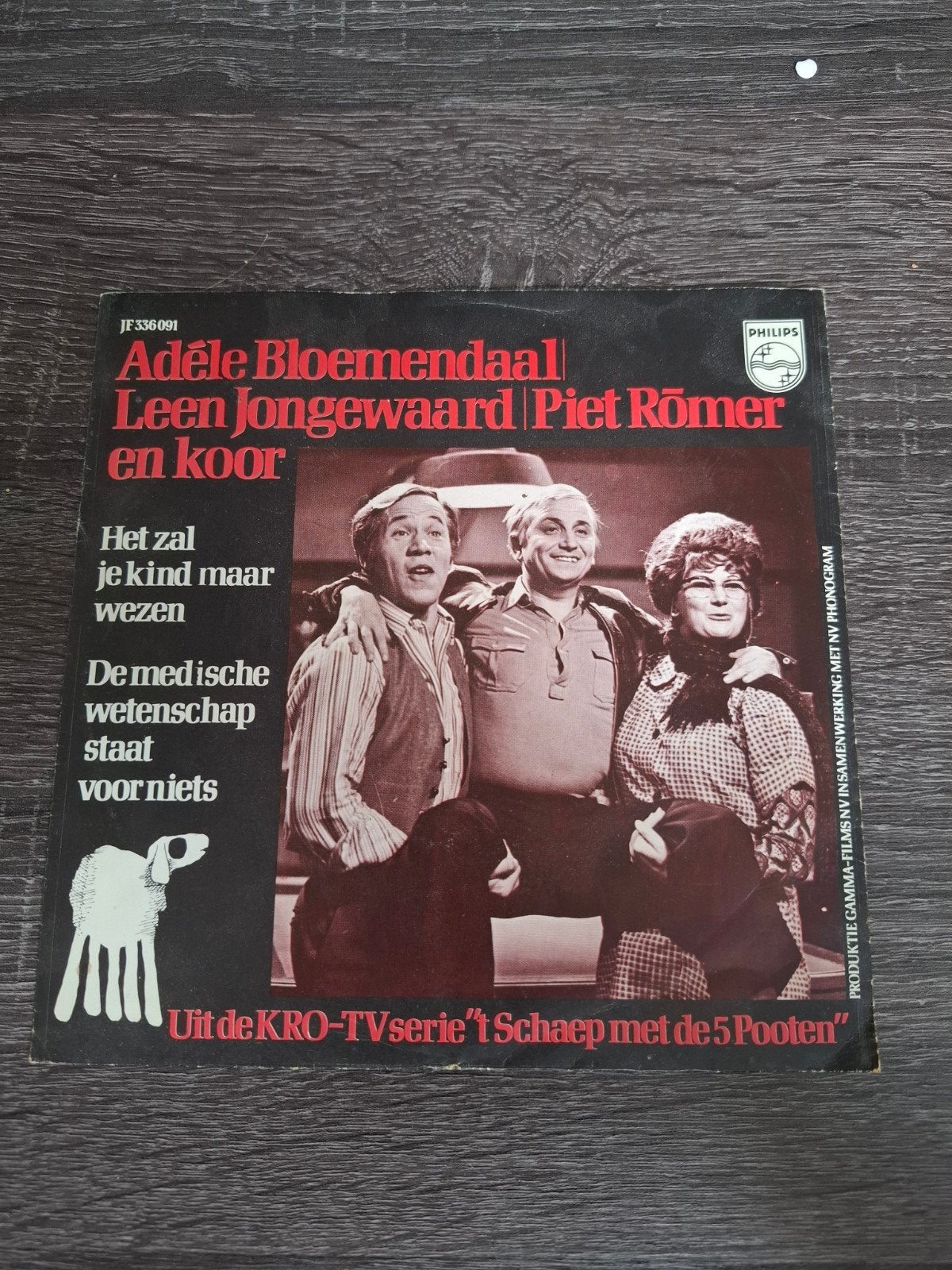 Adèle Bloemendaal, Leen Jongewaard, Piet Römer - 't Schaep, Ophalen of Verzenden, Gebruikt, Overige genres, Single