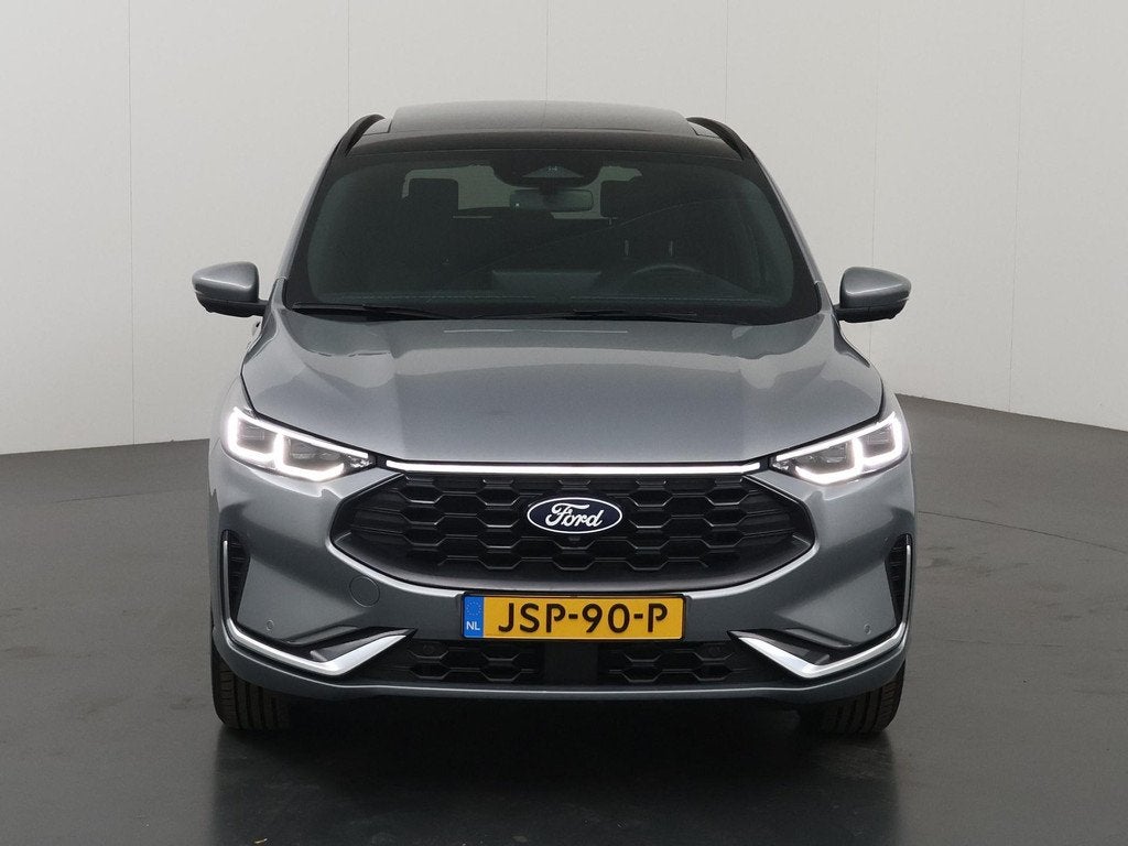 Ford Kuga 2.5 PHEV ST-Line X | Elekt inklapbare Trekhaak | P, Auto's, Ford, 14 kWh, Gebruikt, Leder en Stof, Plug-in hybride