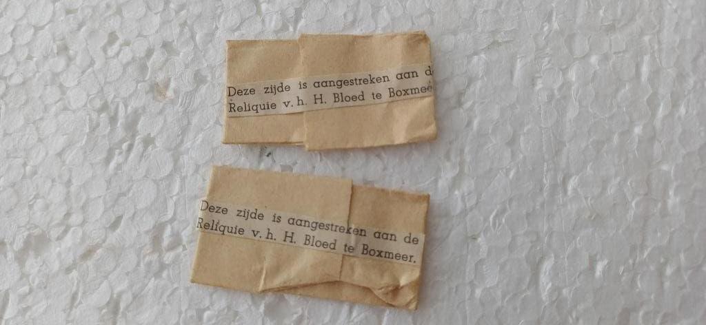 Heilig Bloed Boxmeer aangestreken kaart, Ophalen of Verzenden, Kaart of Prent