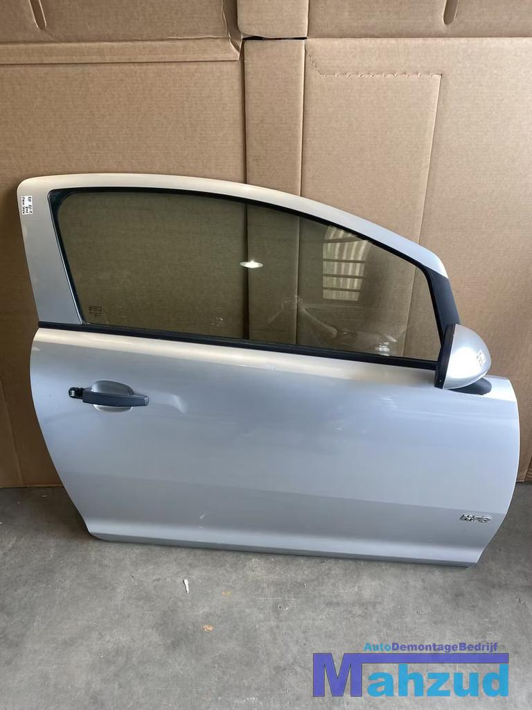OPEL CORSA D Grijs zilver Z157 Rechter deur portier 2 deurs, Auto-onderdelen, Gebruikt, Deur, Opel Automobile GmbH, Ophalen of Verzenden