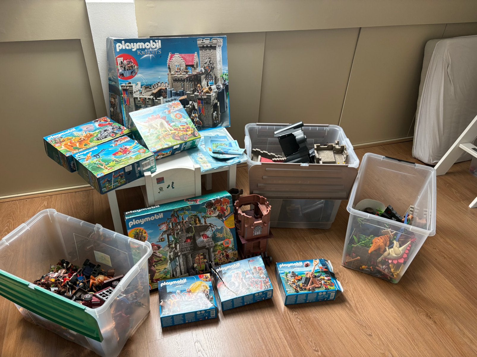 Heel veel playmobil kasteel 6000, piraten, dino