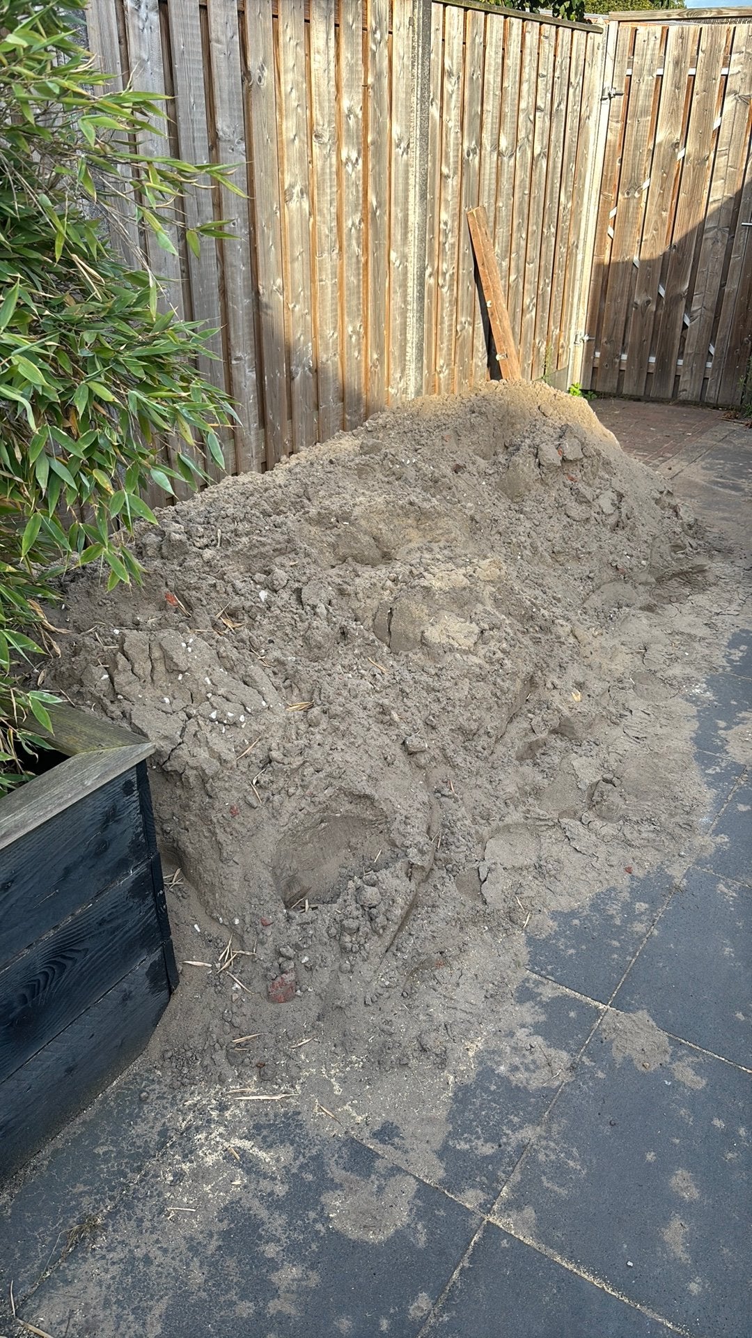 Gratis zand, Tuin en Terras, Ophalen, Zo goed als nieuw, Ophoogzand