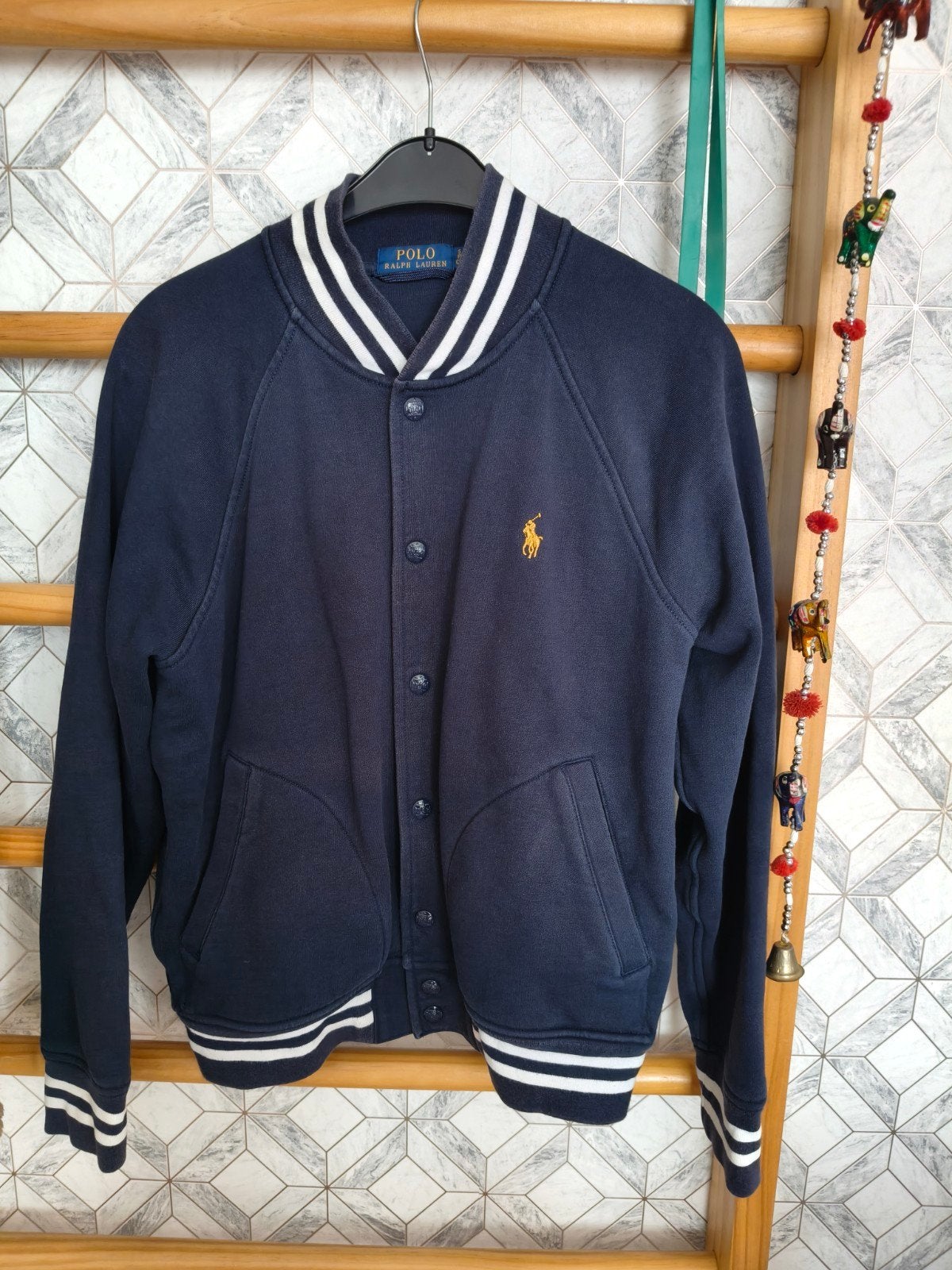 Polo Ralph Lauren Varsity Jacket - Maat S, Gebruikt, Ophalen of Verzenden, Polo Ralph Lauren, Jongen