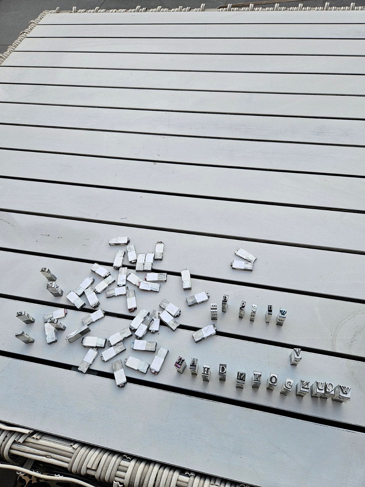 Vintage mooie Letter Stempels voor Leerbewerking, Ophalen of Verzenden