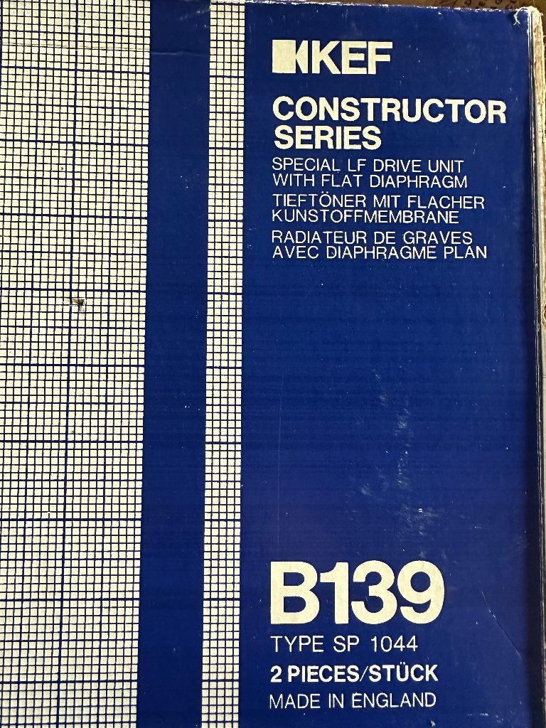 Kef luidsprekers set B139 en set B110 nieuw! Aangepast., Overige typen, Nieuw, 60 tot 120 watt, Ophalen