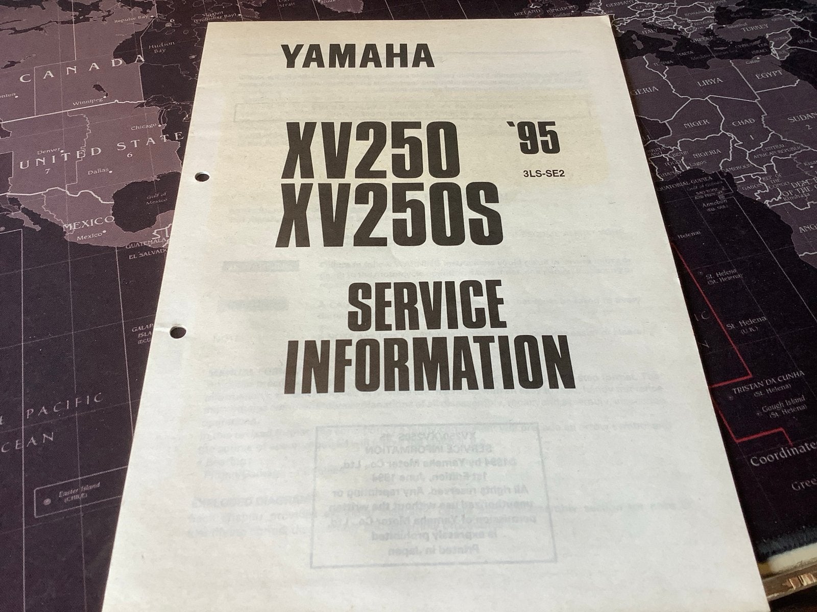 Yamaha XV250 XV250S Service Informatie Handleiding '95 (14), Verzenden, Yamaha