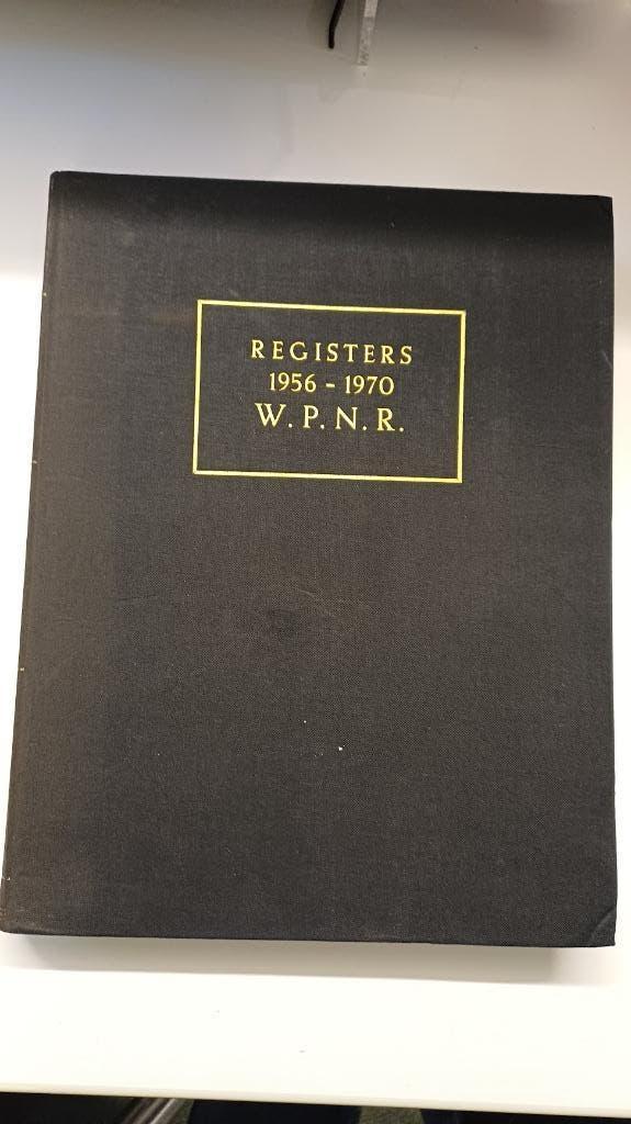 W.P.N.R. registers 1946-1955 + 1956-1970 Notariaat Notaris, Boeken, Ophalen of Verzenden, Gelezen, W.P.N.R., Overige wetenschappen