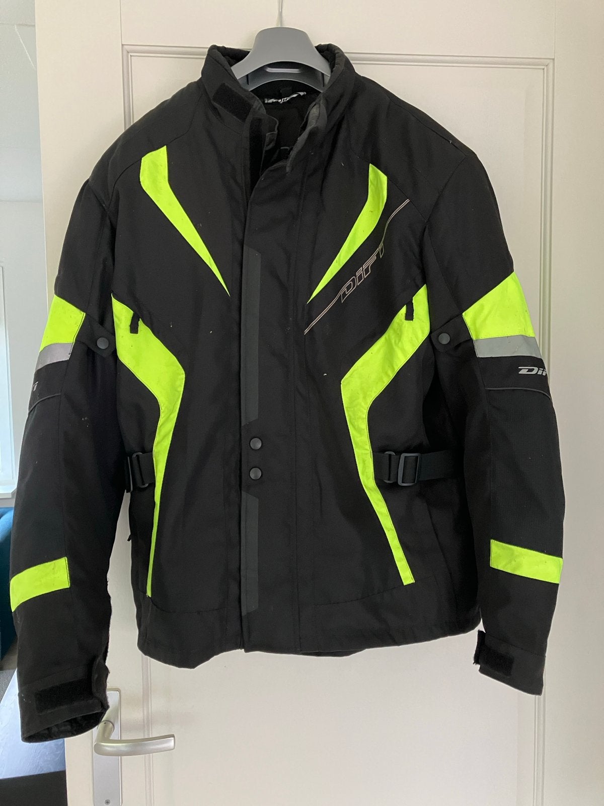 Difi Hurricane textiel motorpak (jas en broek) - Maat XL, Ophalen, Tweedehands, Heren, Jas | textiel