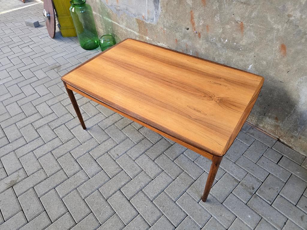Mid Century Design Palissander Salontafel | Koffie Tafel, Huis en Inrichting, Gebruikt, 100 tot 150 cm, Overige houtsoorten, Rechthoekig