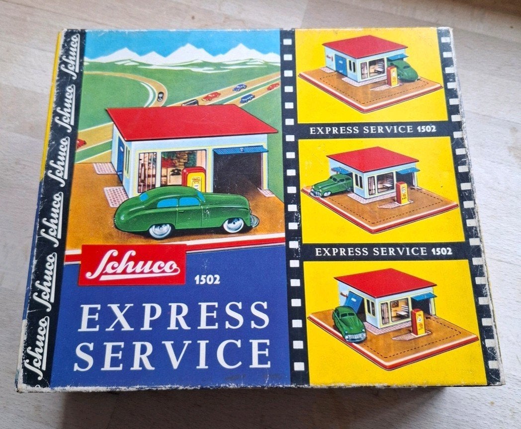Schuco Express Service en Grand Prix Racer Collectie, Verzamelen, Speelgoed, Verzenden