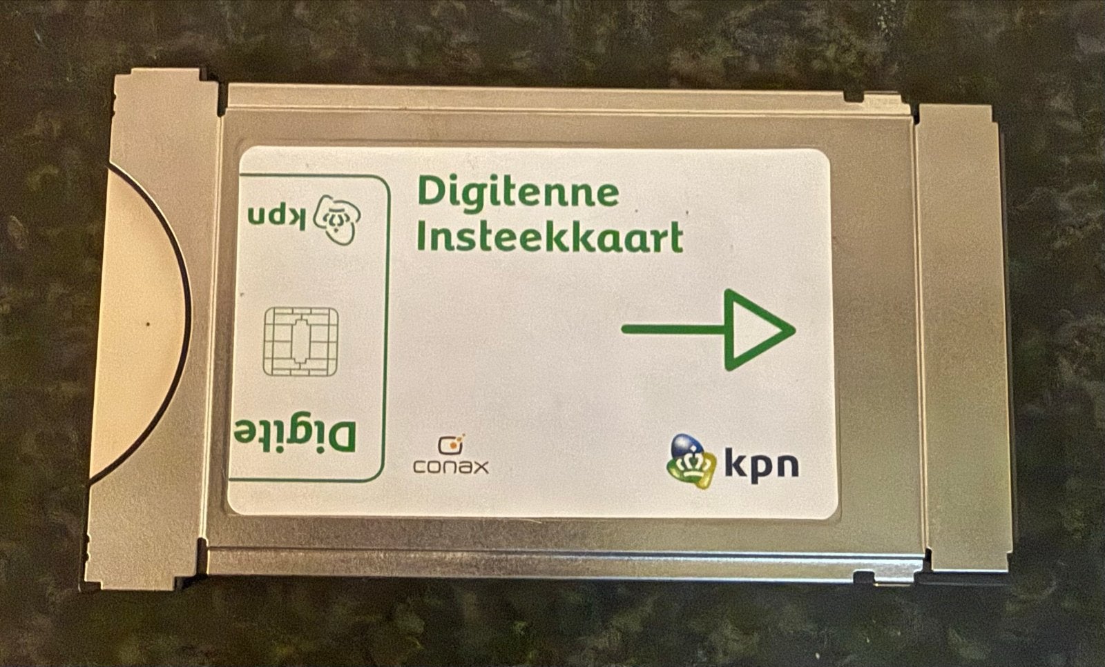 KPN Digitenne Insteekkaart (Conax) - DVB-T Smartcard, Ophalen of Verzenden, Gebruikt, Decoder