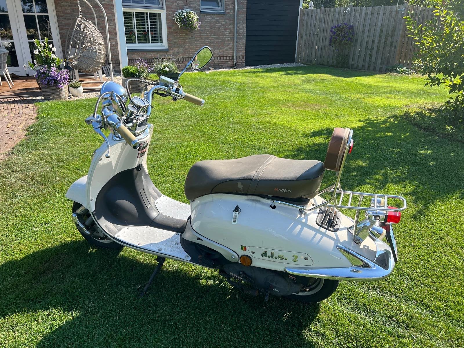 Snorscooter Modena Bella 50 Grande Retro – 2009, Gebruikt, Benzine, Ophalen, Overige merken