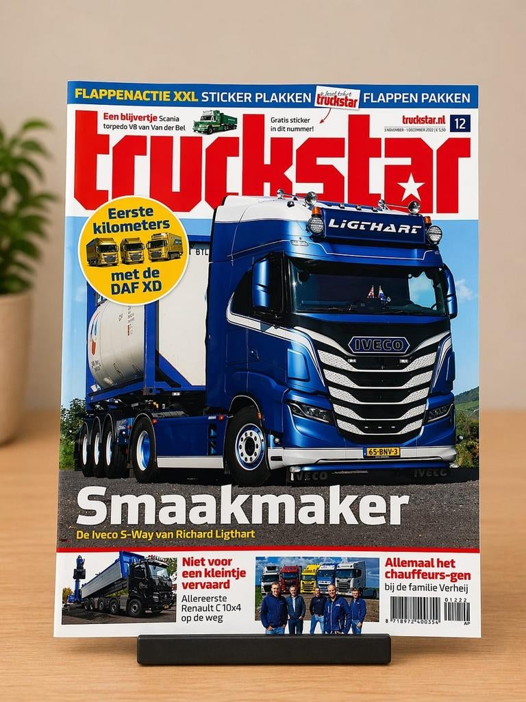 Truckstar Boekje - Nummer 12 (November-December 2022), Ophalen of Verzenden