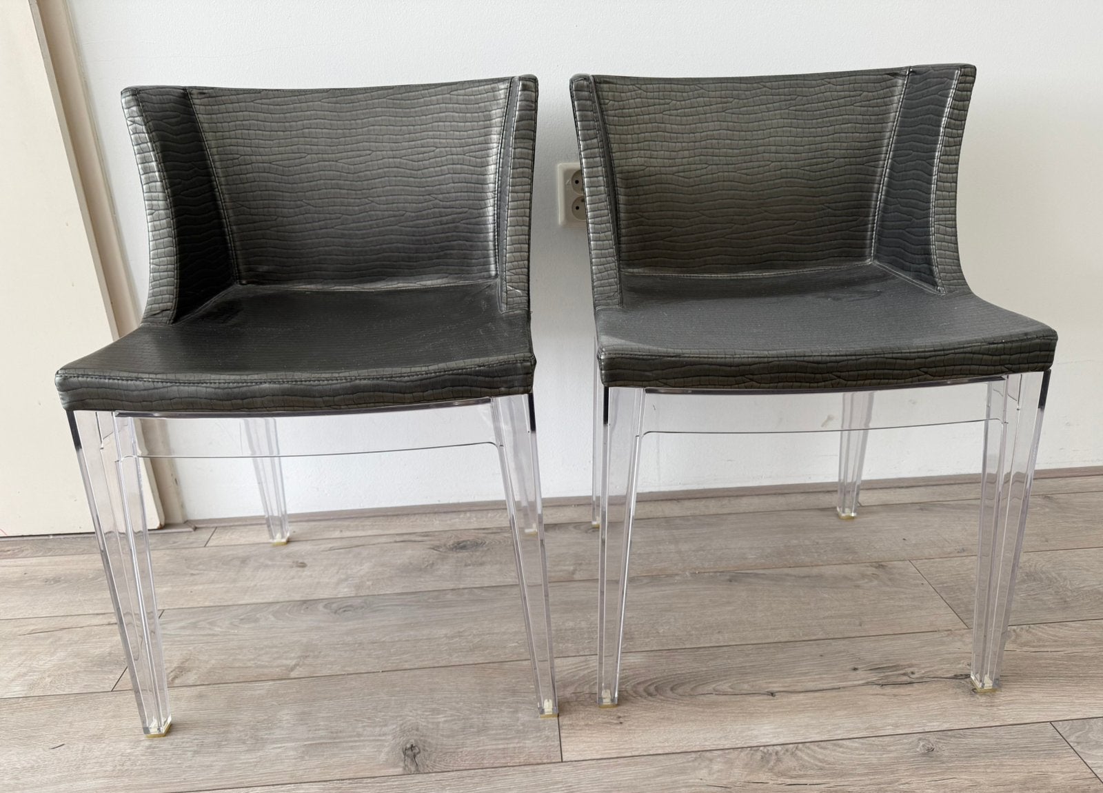 2 Kartell design stoelen, Ophalen, Zo goed als nieuw, Kunststof, Twee